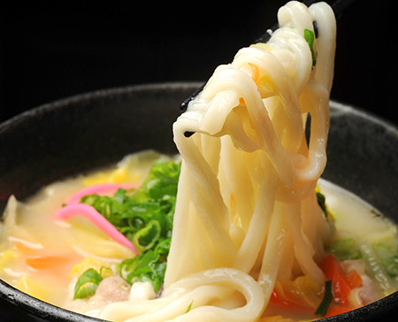 ホルモン焼きうどん